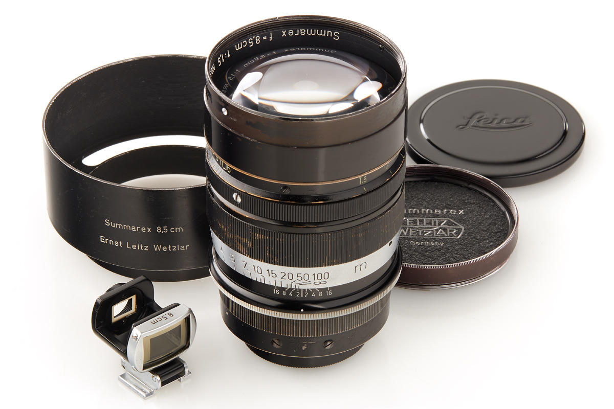 Summarex 1.5/8.5cm black paint