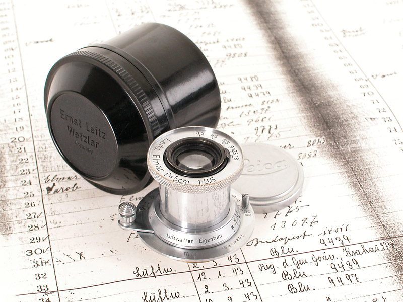 Elmar  3.5/5cm Luftwaffen-Eigentum