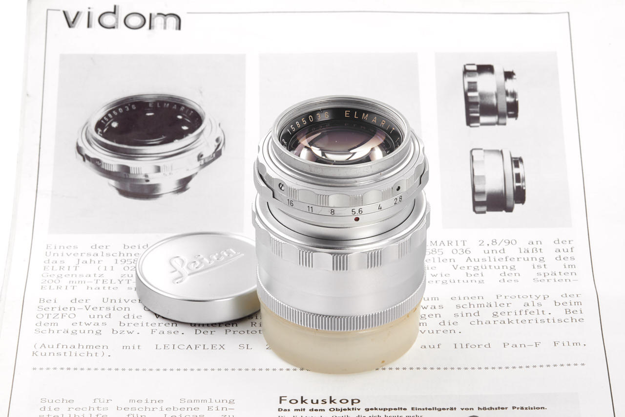 Elmarit 2.8/90mm Prototype *