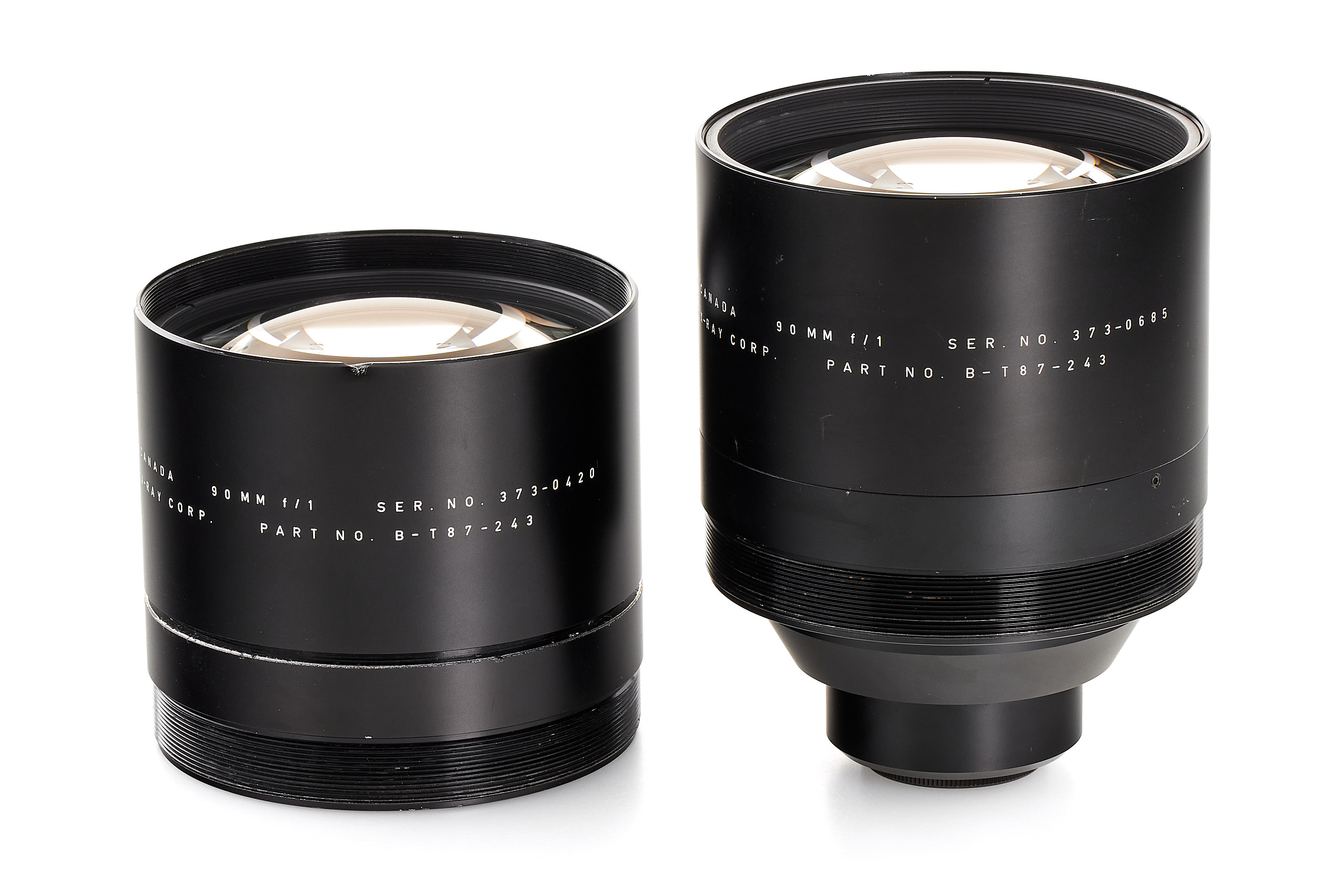 Leitz Canada Picker X-Ray lenses set *
