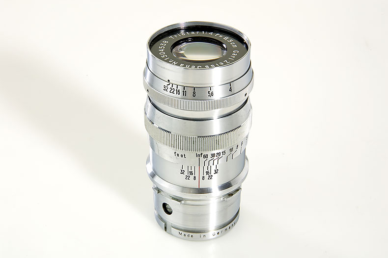 Carl Zeiss Jena  Triotar 4/8.5cm Carl Zeiss Jena  Triotar 4/8.5cm