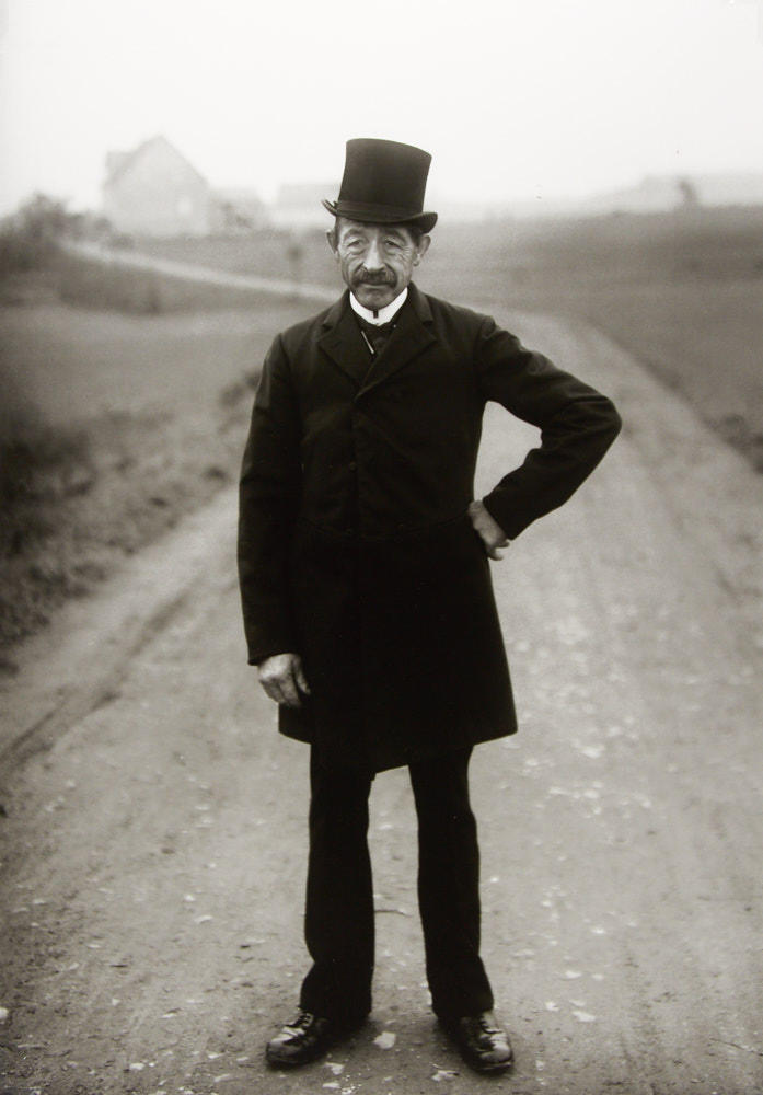 AUGUST SANDER (1876–1964) ‘Bauer beim Kirchgang’ (Farmer on his way to church), Westerwald 1926