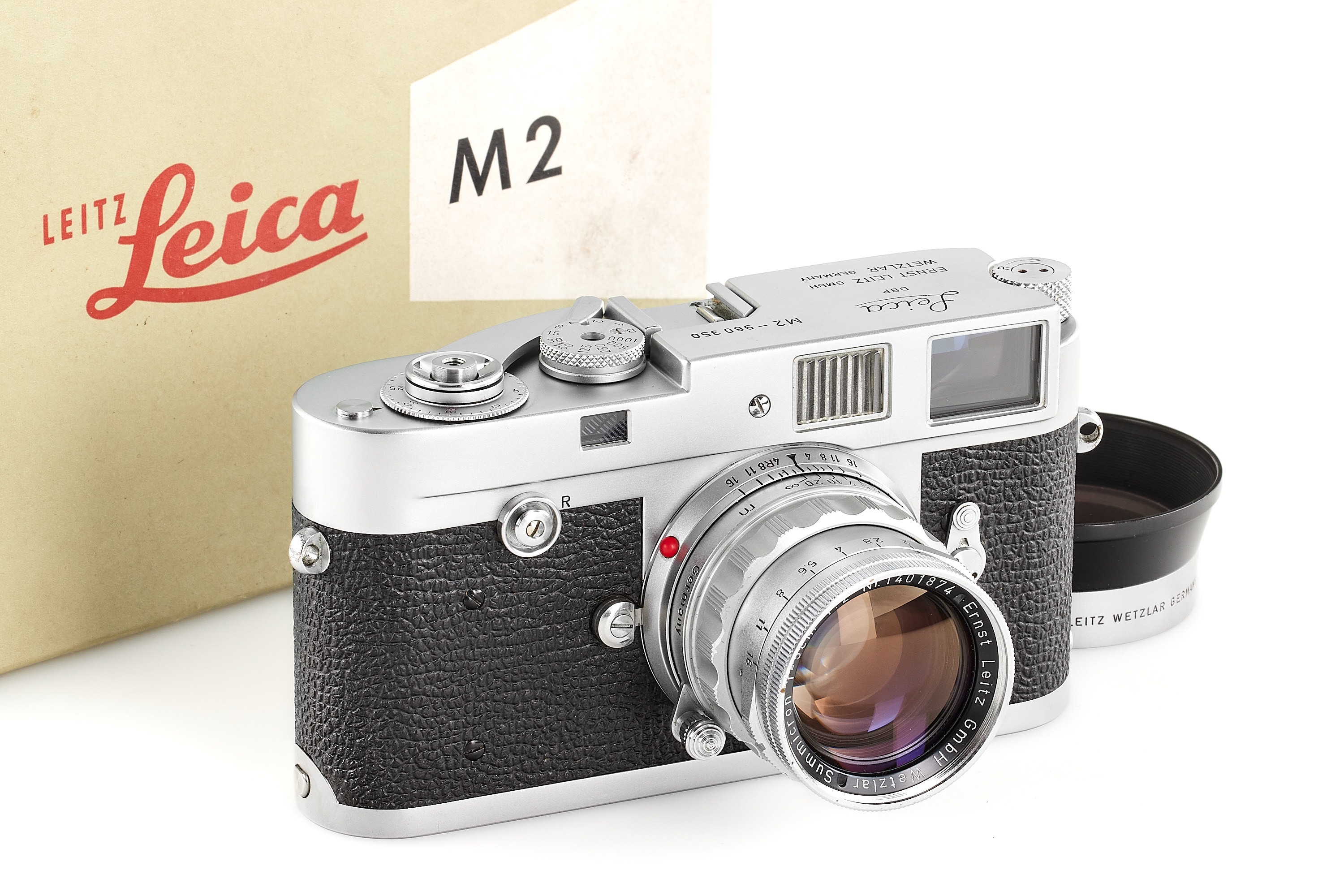 Leica M2 chrome Button Rewind