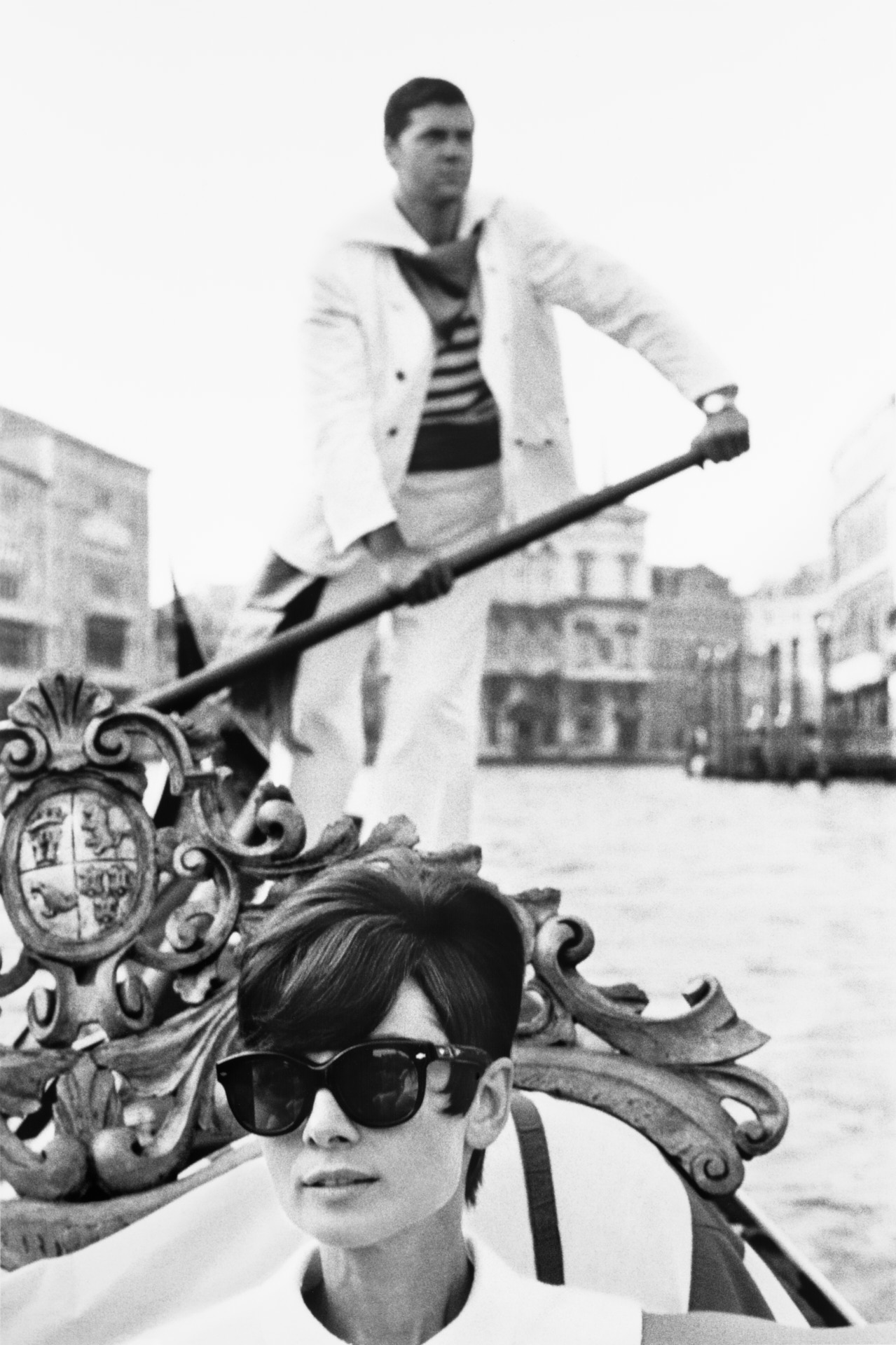 YUL BRYNNER (1920–1985) - Audrey Hepburn in Venice, 1965