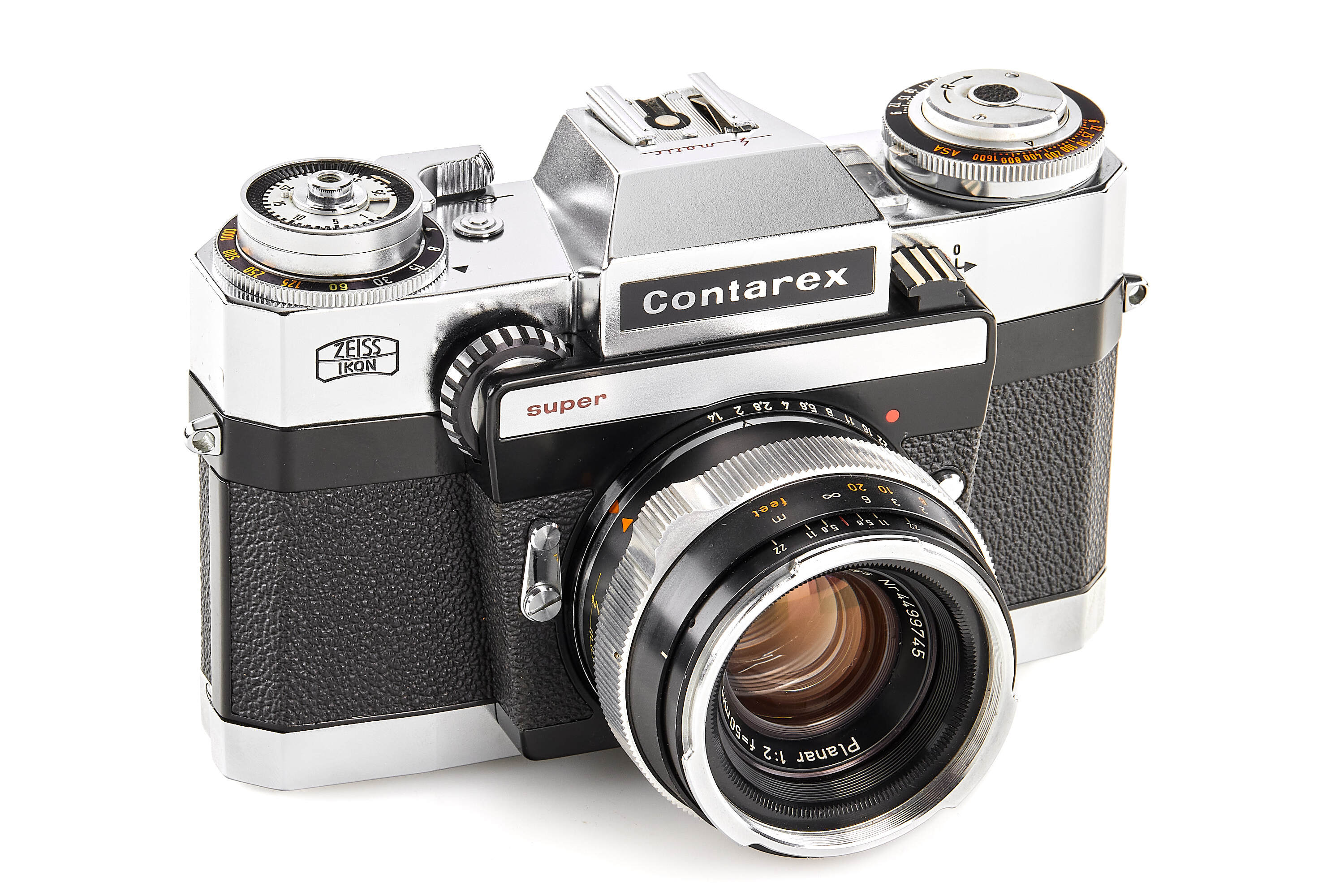 Contarex Super chrome with Planar 2/50mm *