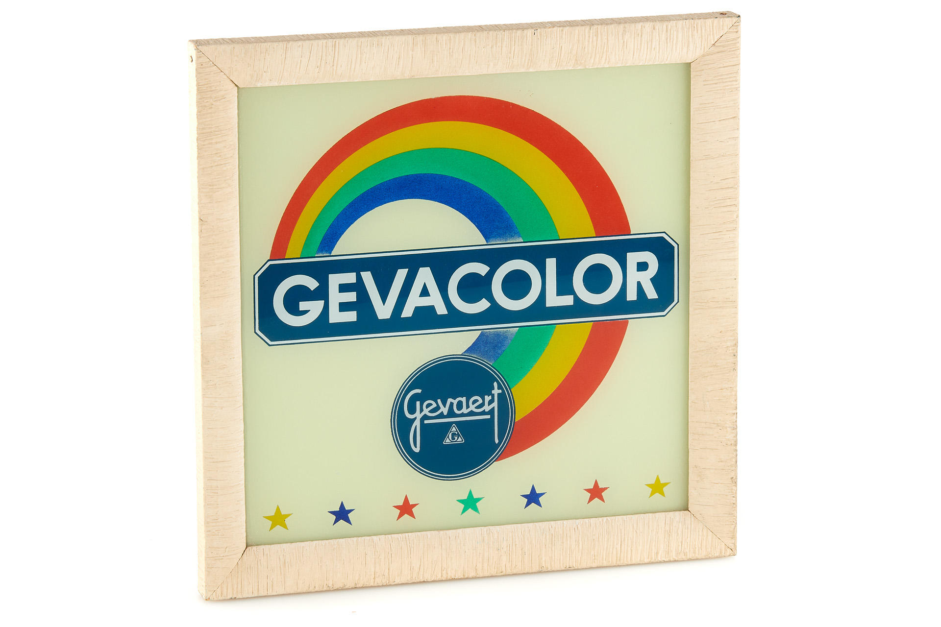 Gevaert Advertising Lamp Gevaert Advertising Lamp