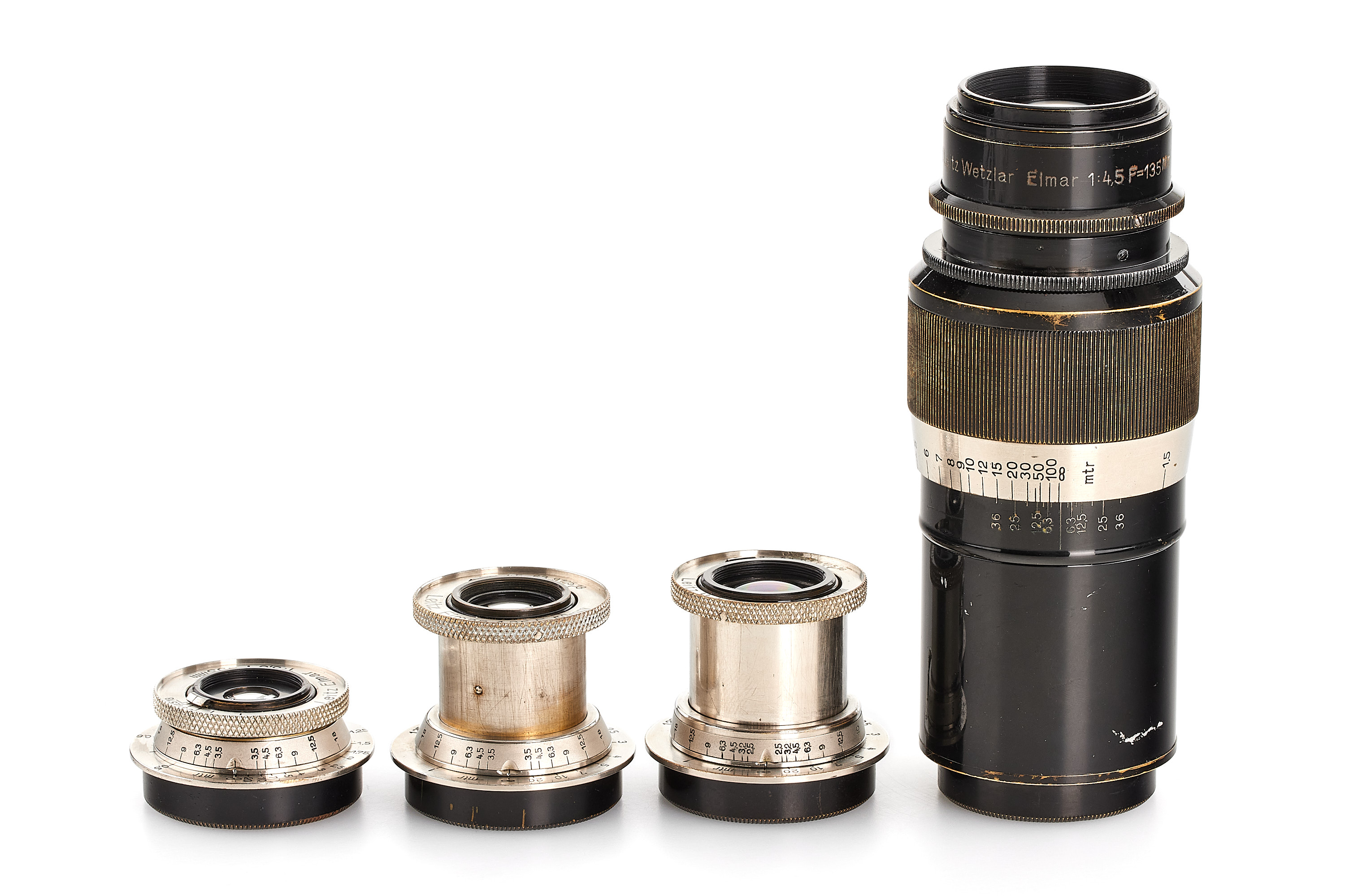 Leica non-standardised Lenses set '743'