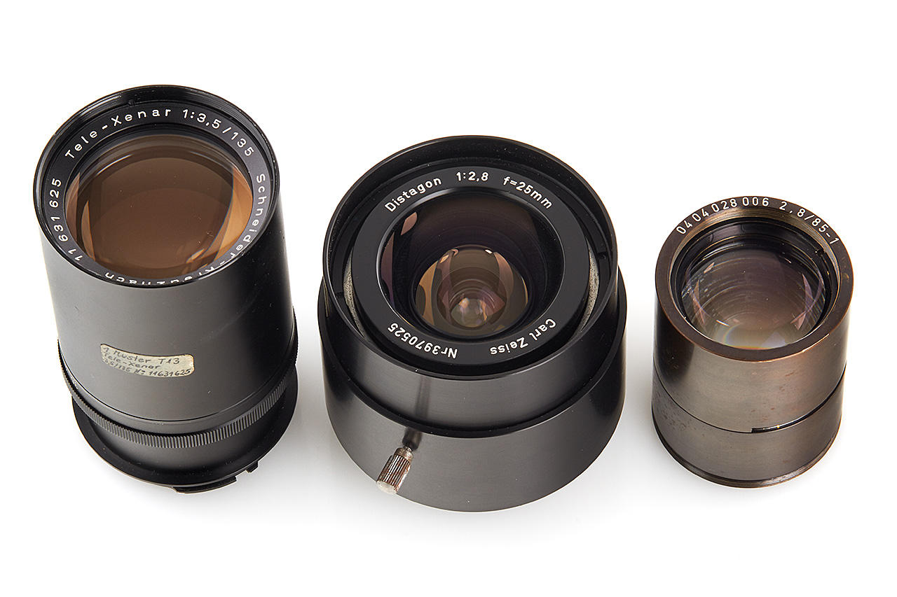 Rolleiflex SL35 Prototype lenses (various)