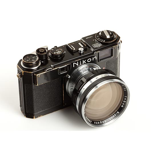 Nikon S2 black paint