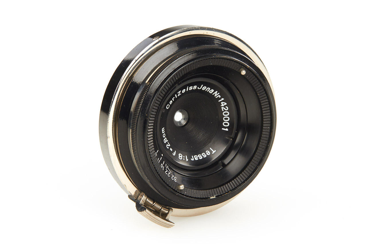 Carl Zeiss Jena Tessar 8/2.8cm black/nickel
