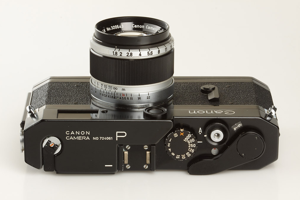Canon キヤノン P ポピュレール CANON LENS 50mm f1.8 ◇超レア◇ Canon P型 + CANON LENS 50mm F1.8 キャノン レンジ