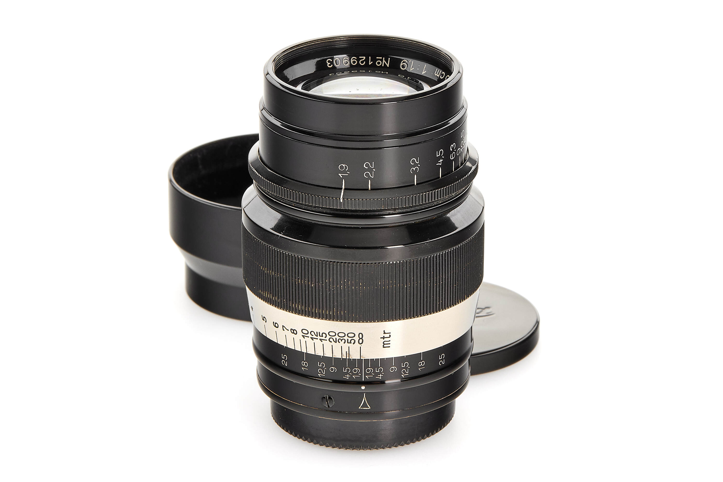 Hektor 1.9/7.3cm HEKON black/nickel
