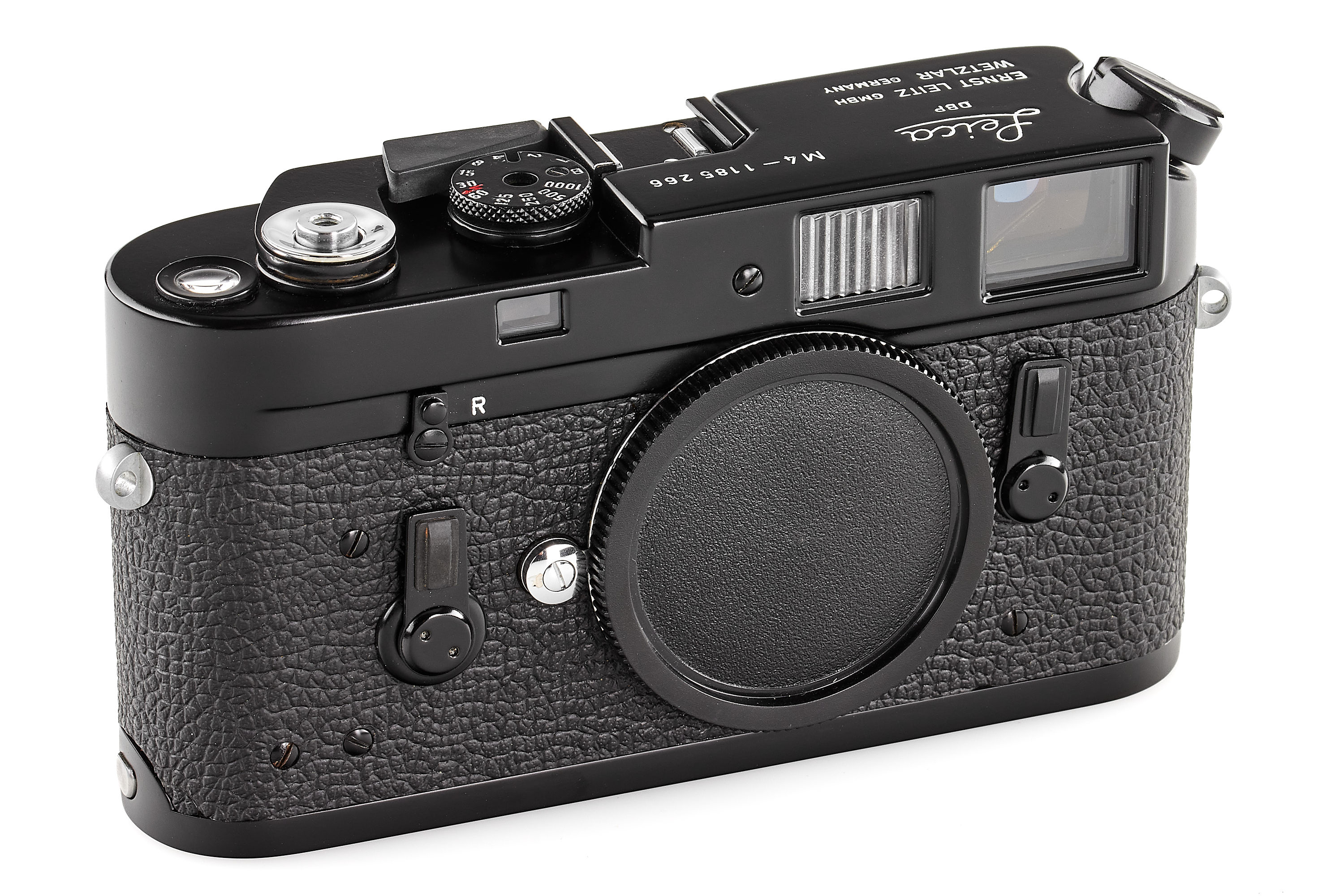 Leica M4 black paint Leica M4 black paint