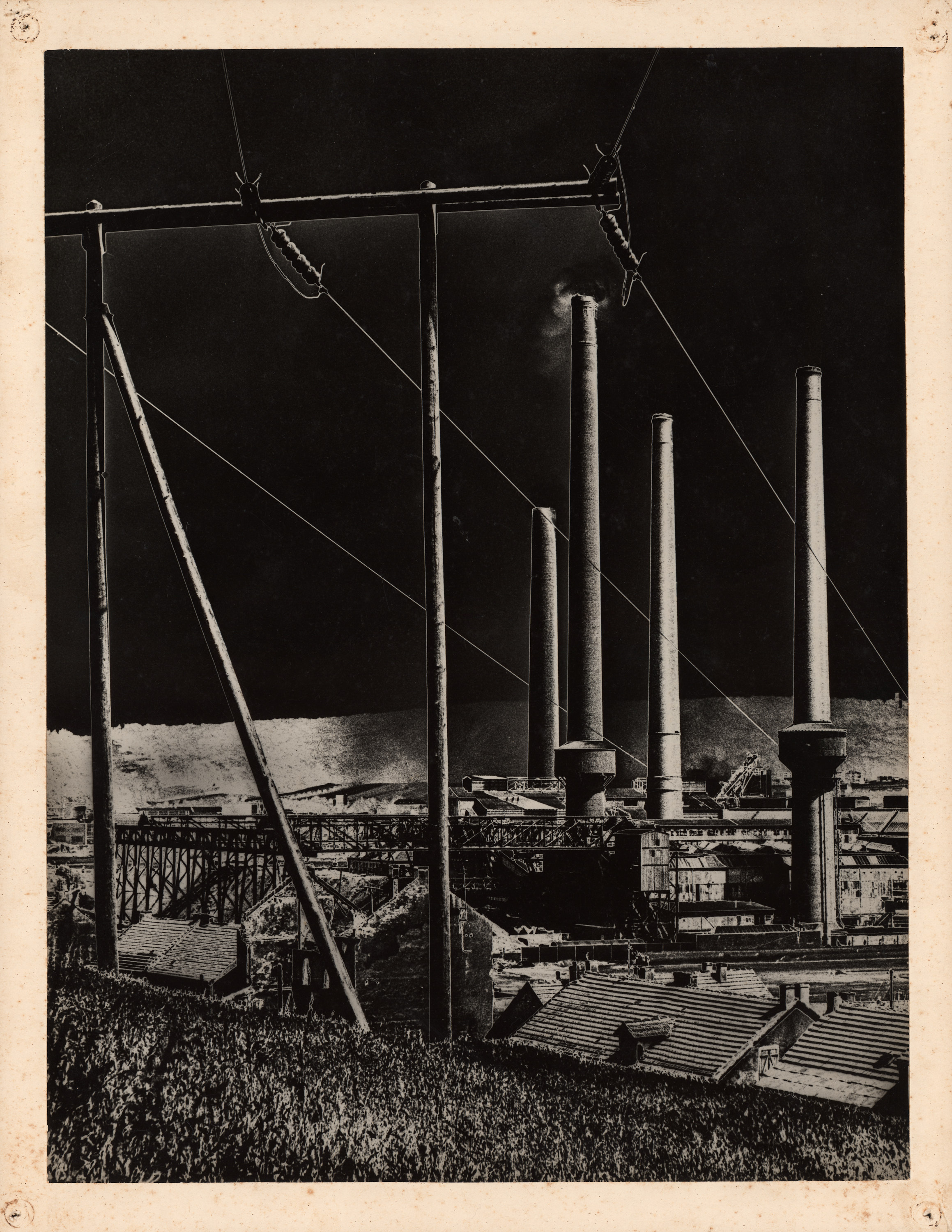 OTTO STEINERT (1915–1978) - Saarländische Industrielandschaft 2, 1950