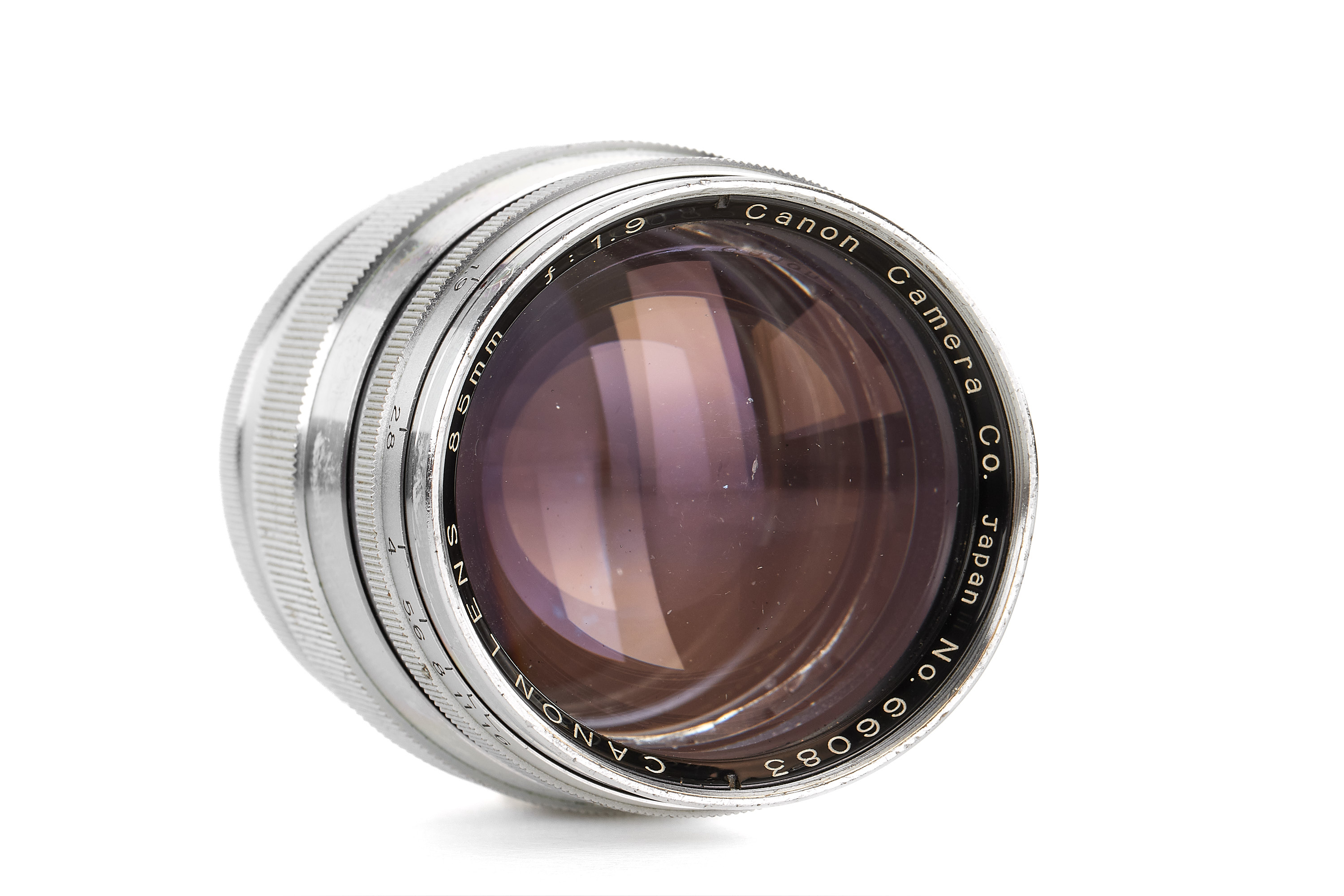 Canon f. M39 1.9/85mm *