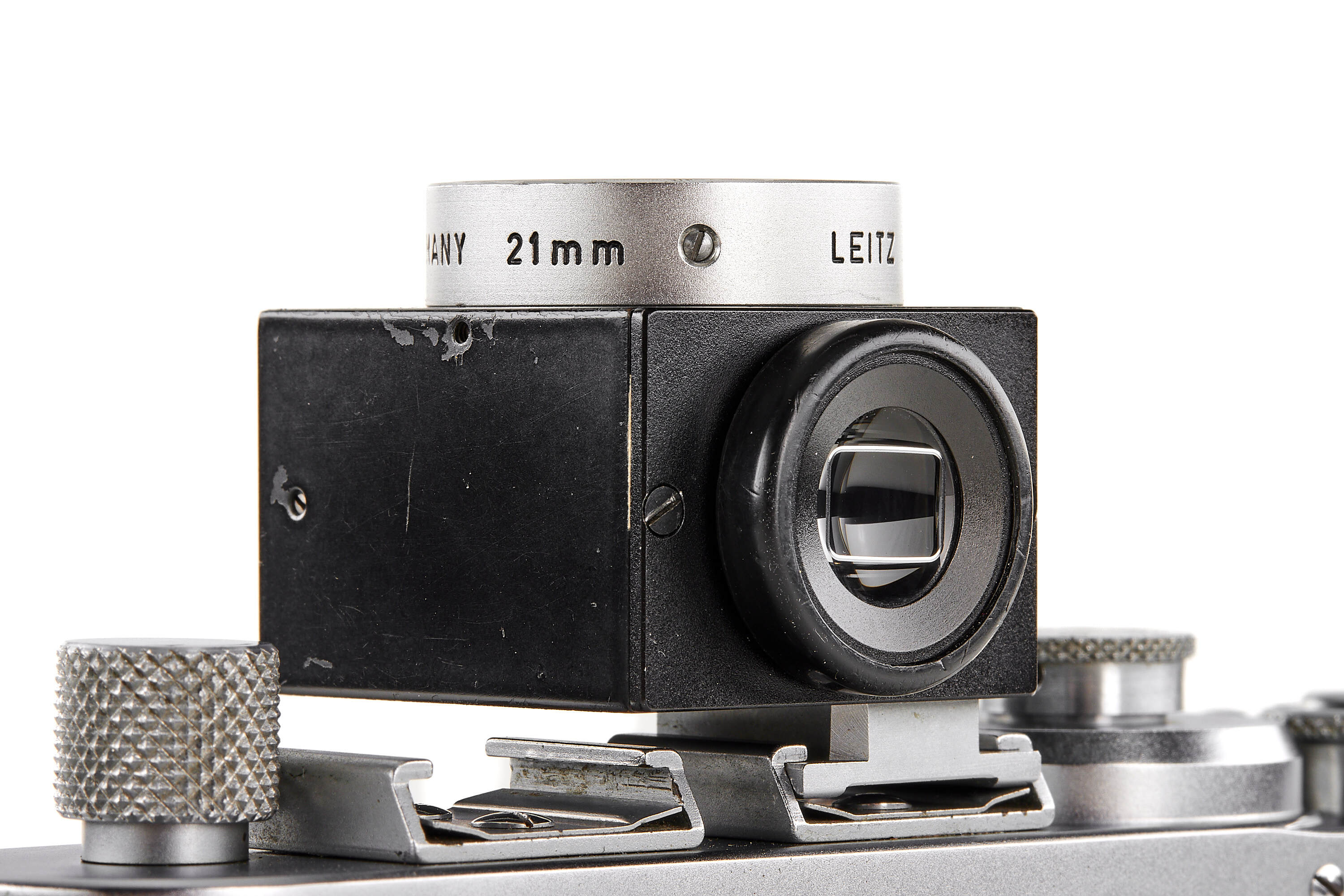 Leica Ic Betriebskamera with prototype Super-Angulon 4/21mm *