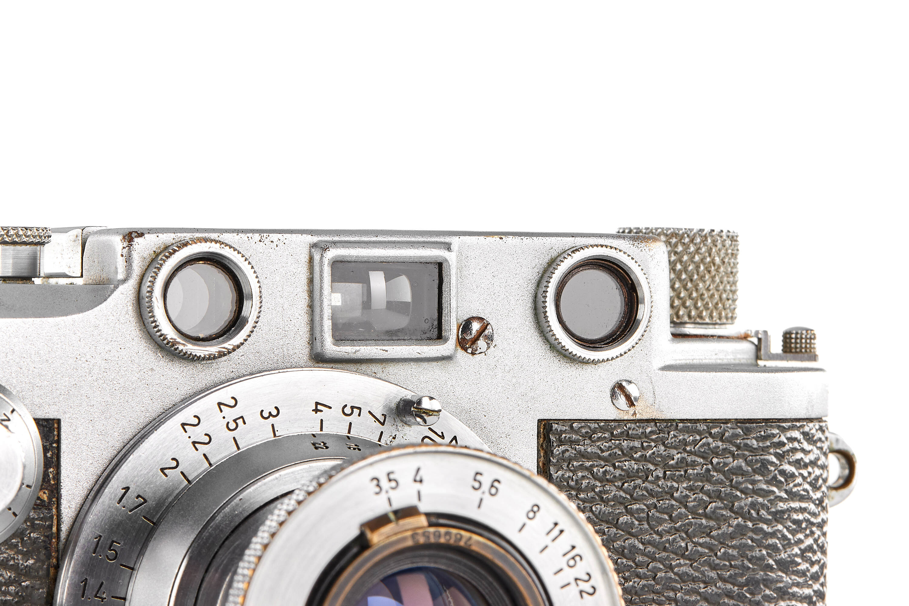 Leica IIIc chrome 'Luftwaffen-Eigentum'