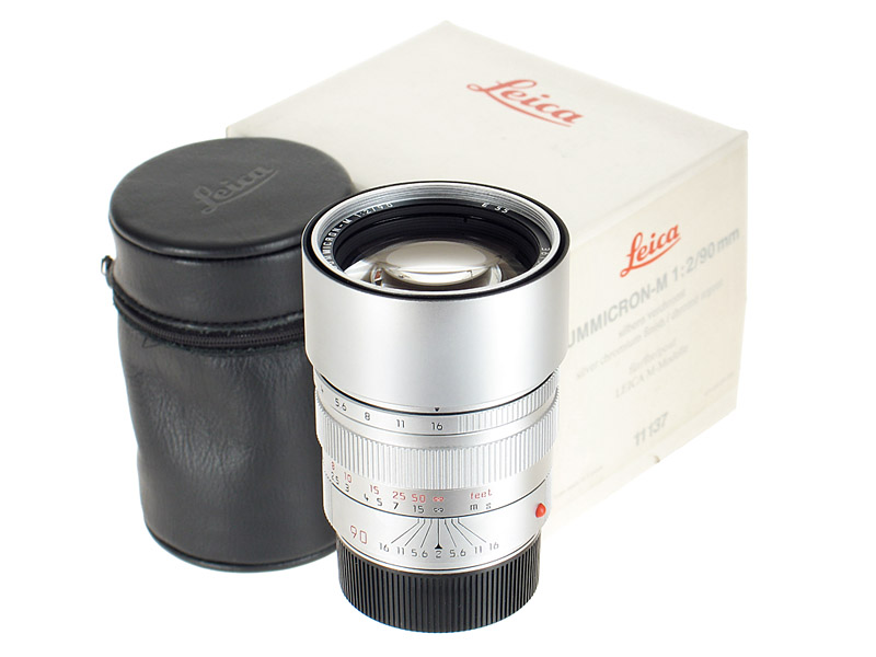 Summicron-M  2/90mm Chrome 11137