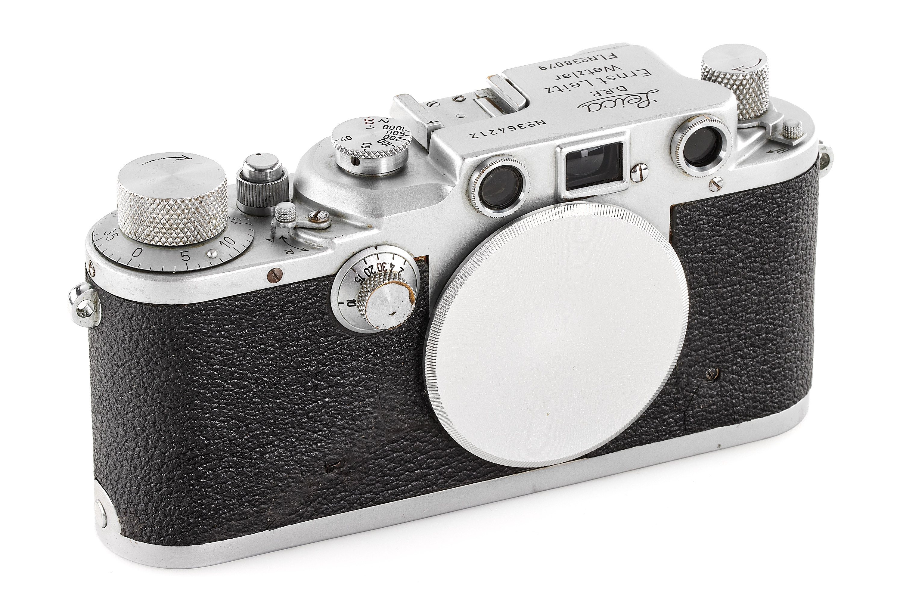 Leica IIIc chrome 'Luftwaffen-Eigentum'