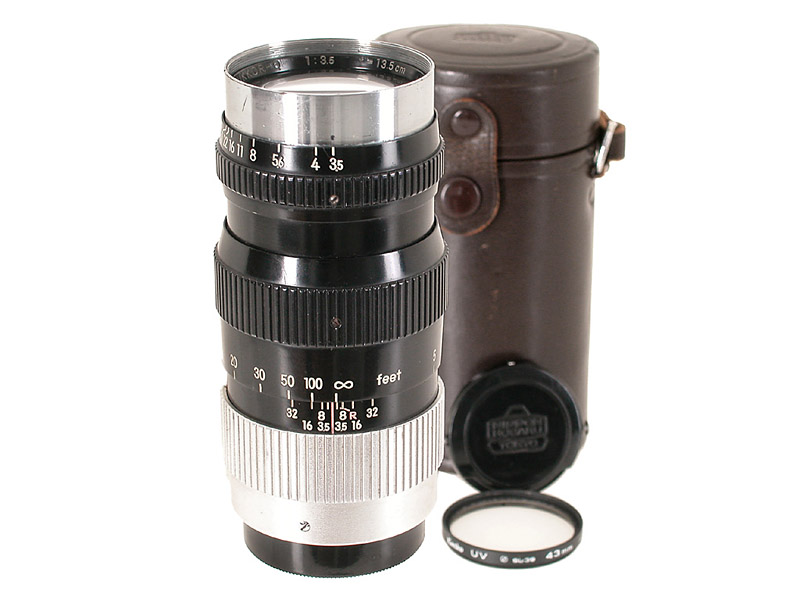 Nikon f.M39   Nikkor-Q  3.5/13.5cm