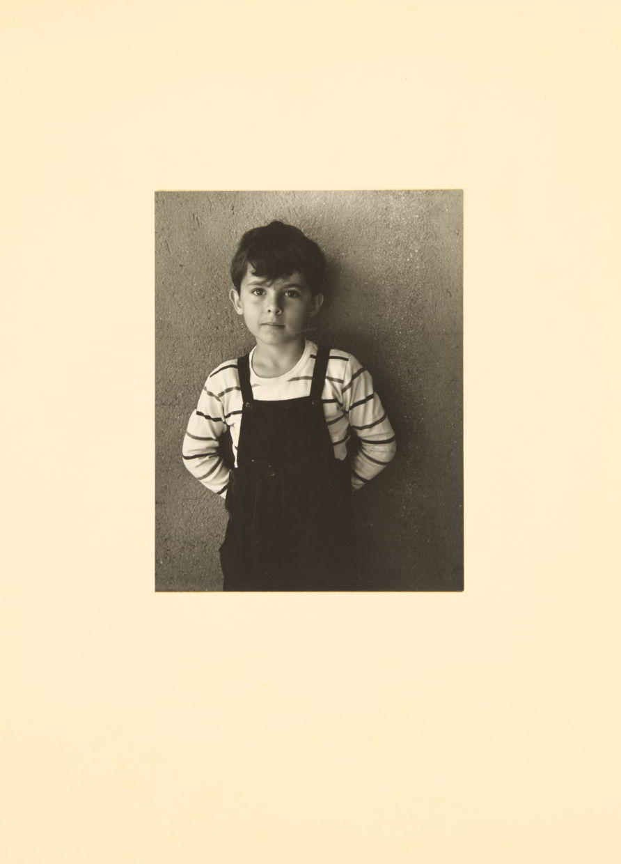 SYBIL ANIKEEF (1896–1996) Young boy, USA 1937