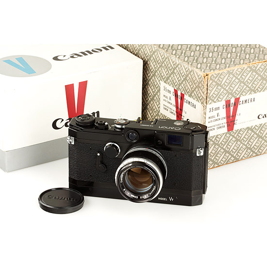 Canon VT  black paint