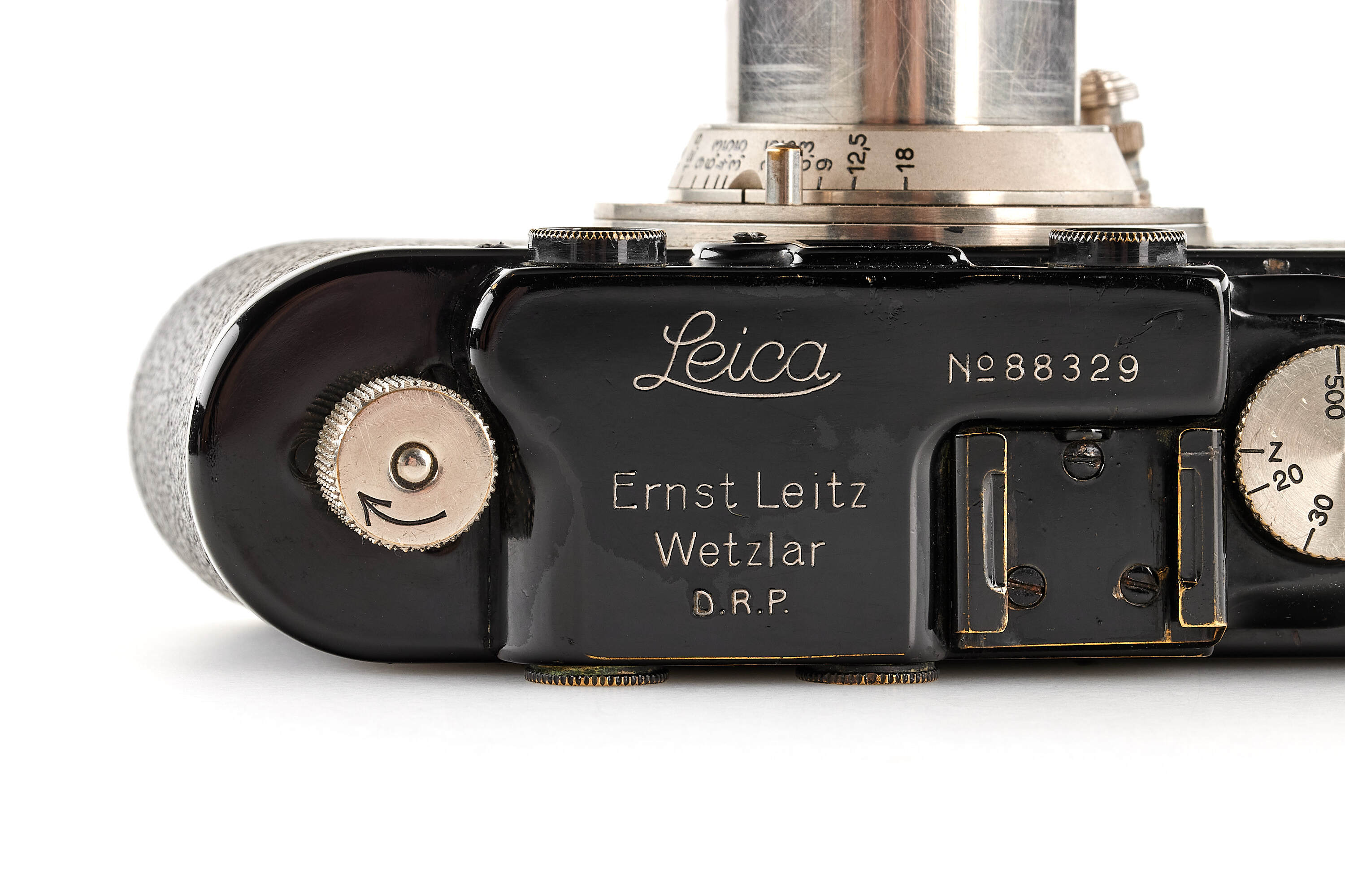 Leica II mod. D black/nickel outfit