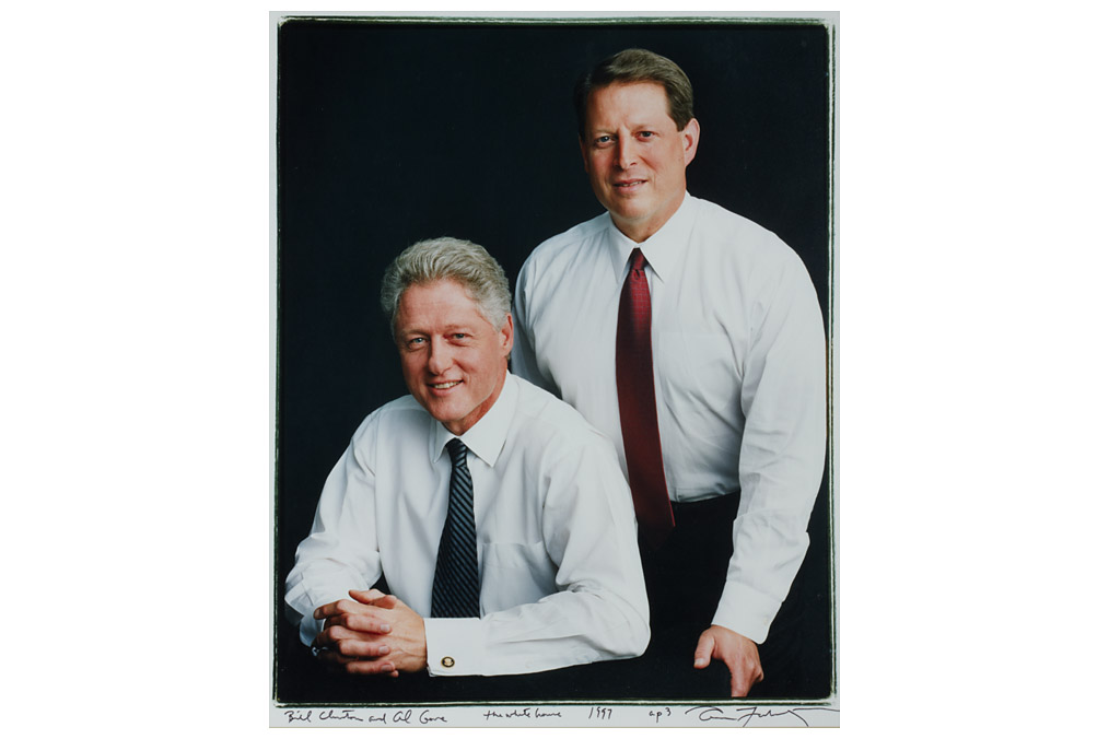 Bill Clinton and Al Gore , Annie Leibovitz (* 1949)