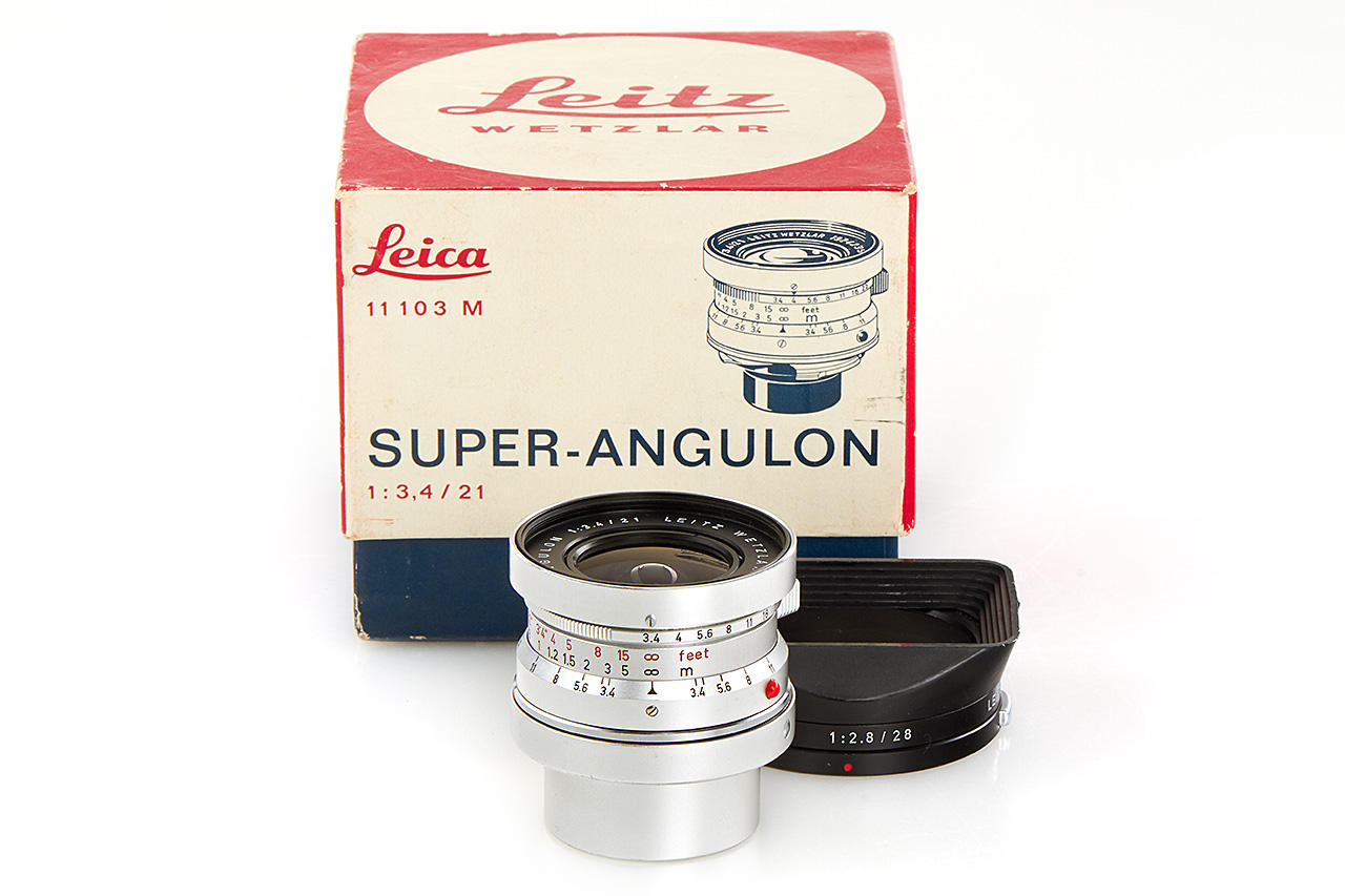 Super-Angulon 3.4/21mm chrome *
