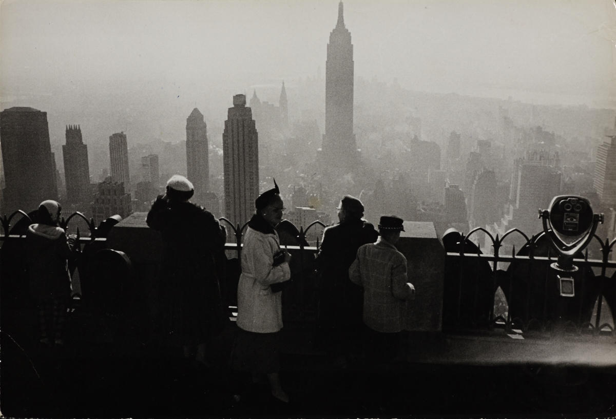 INGE MORATH (1923–2002) ‘View from top of Rockefeller Center’, New York 1958