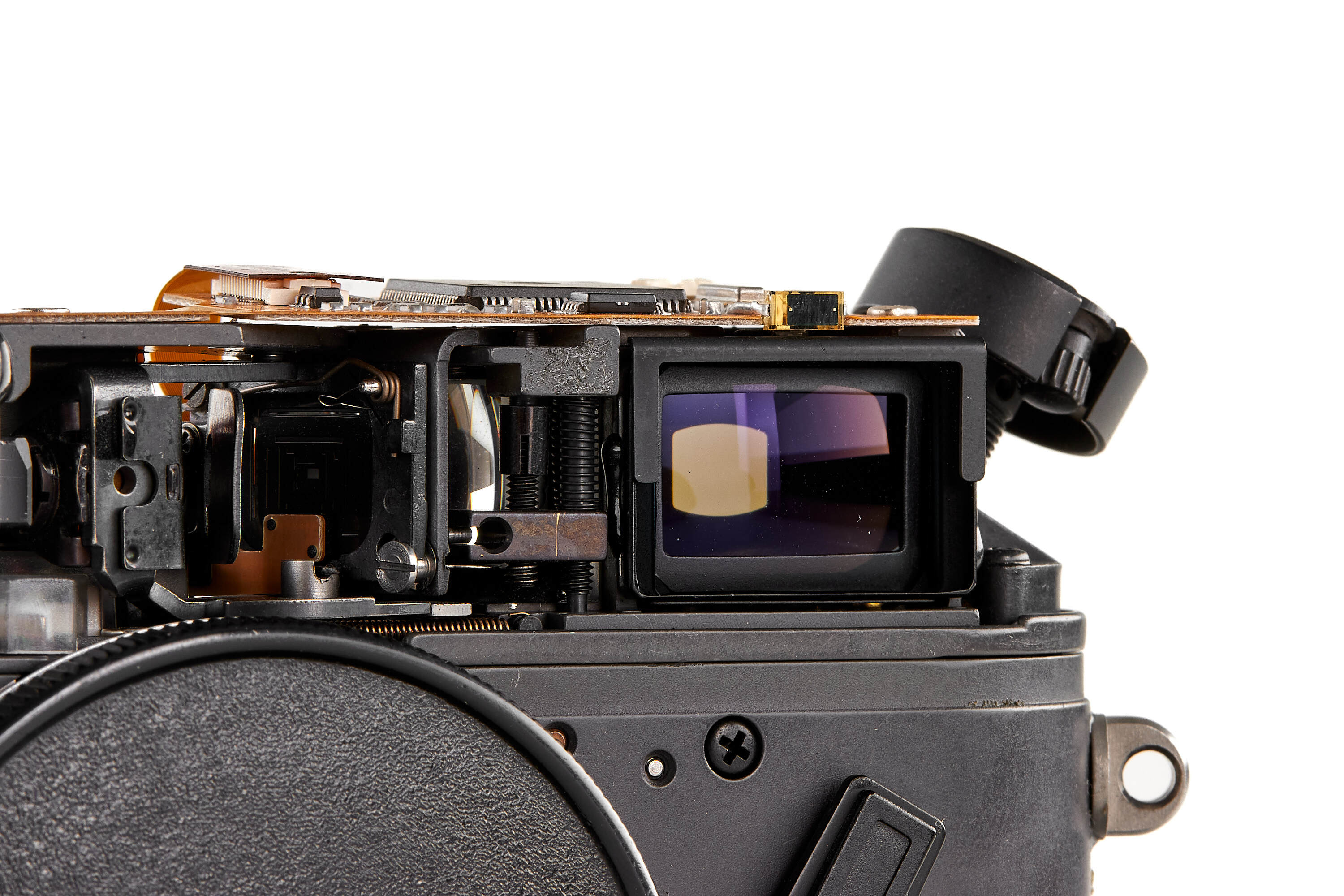 Leica M7 black cut-away model