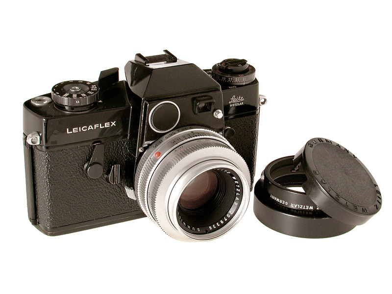 LEICAFLEX schw. lack + 2/50 Summicron