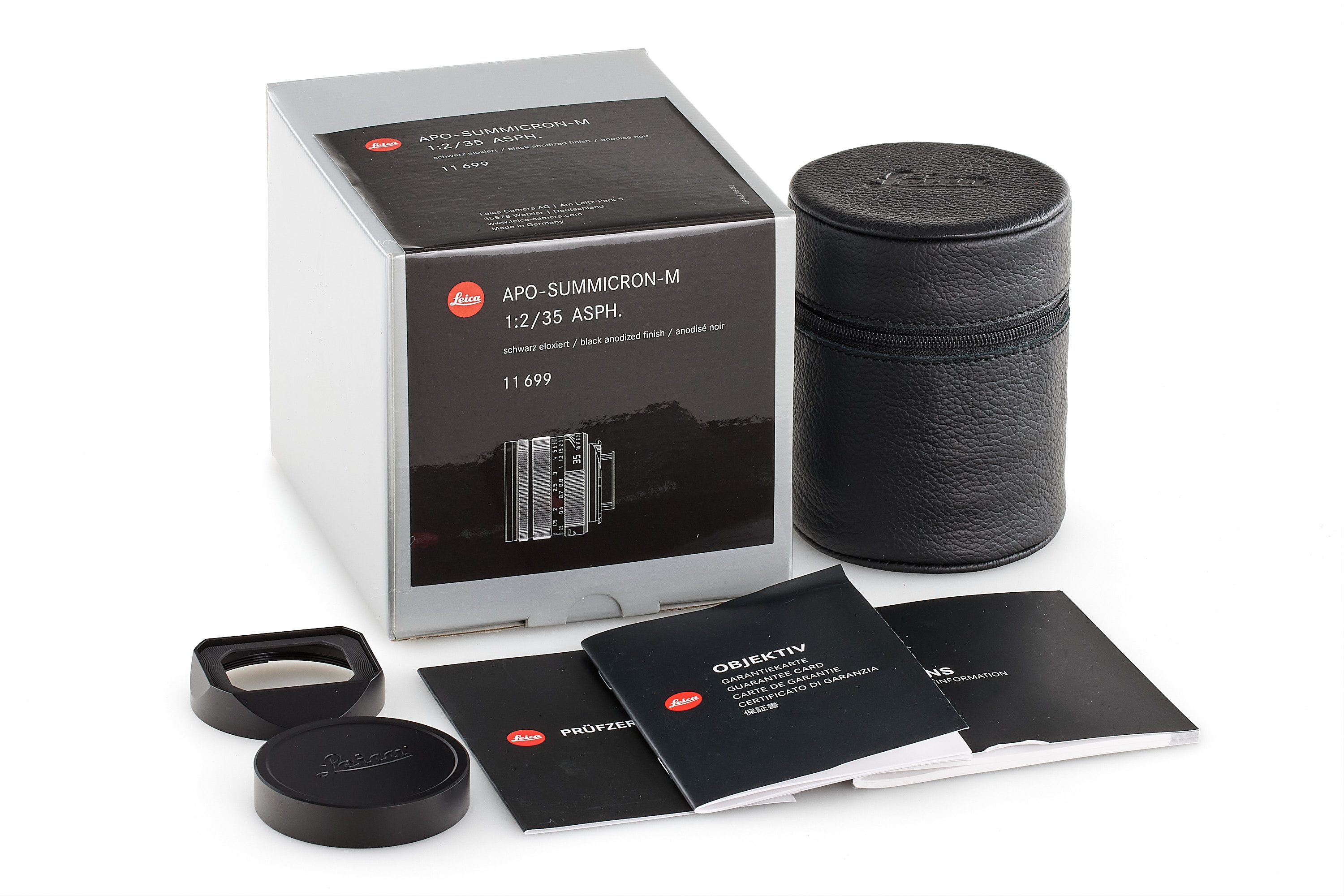 Apo-Summicron-M 2/35mm Asph. 11699 black *