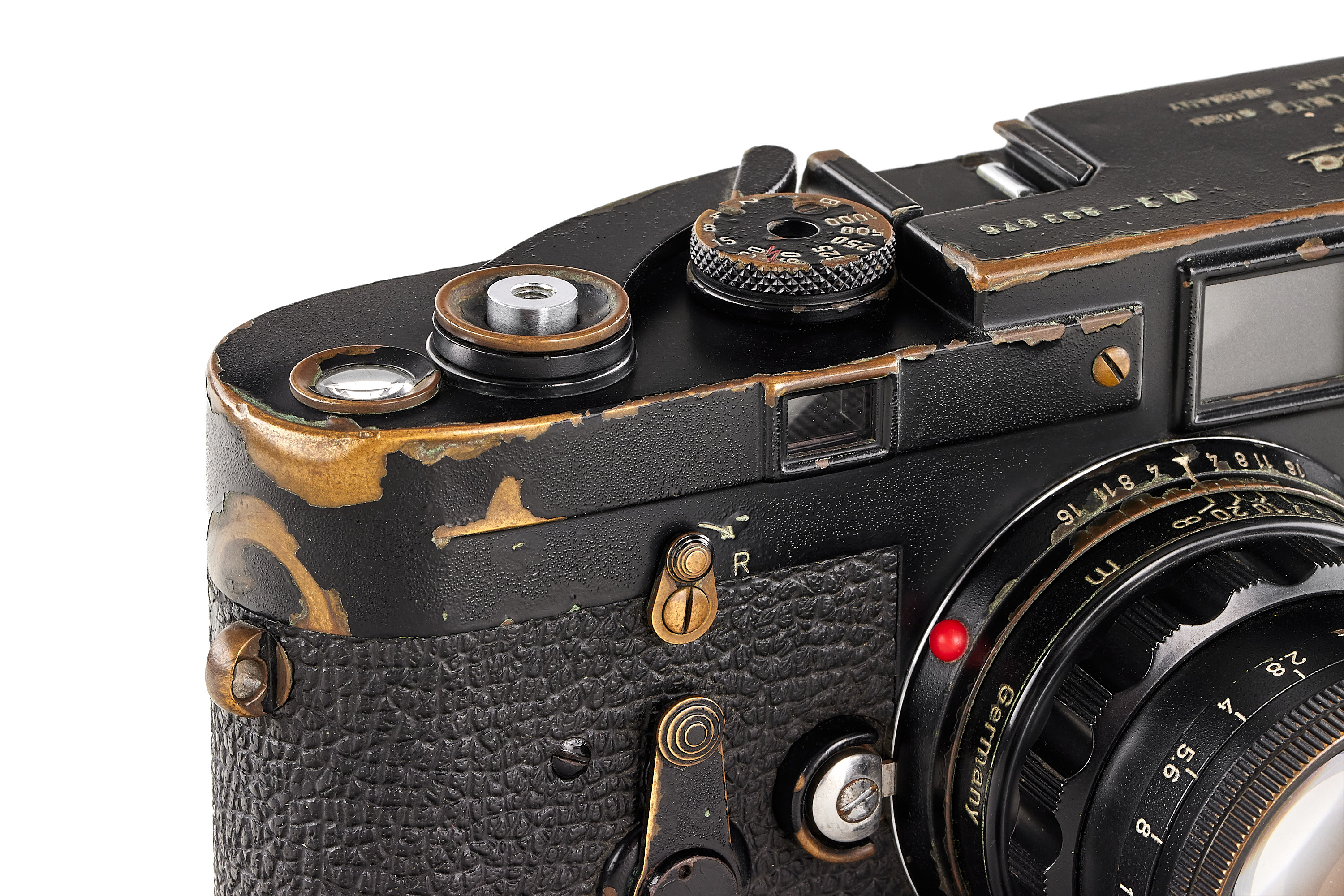 Leica M3 black paint with Summicron 2/50mm black paint / brass mount