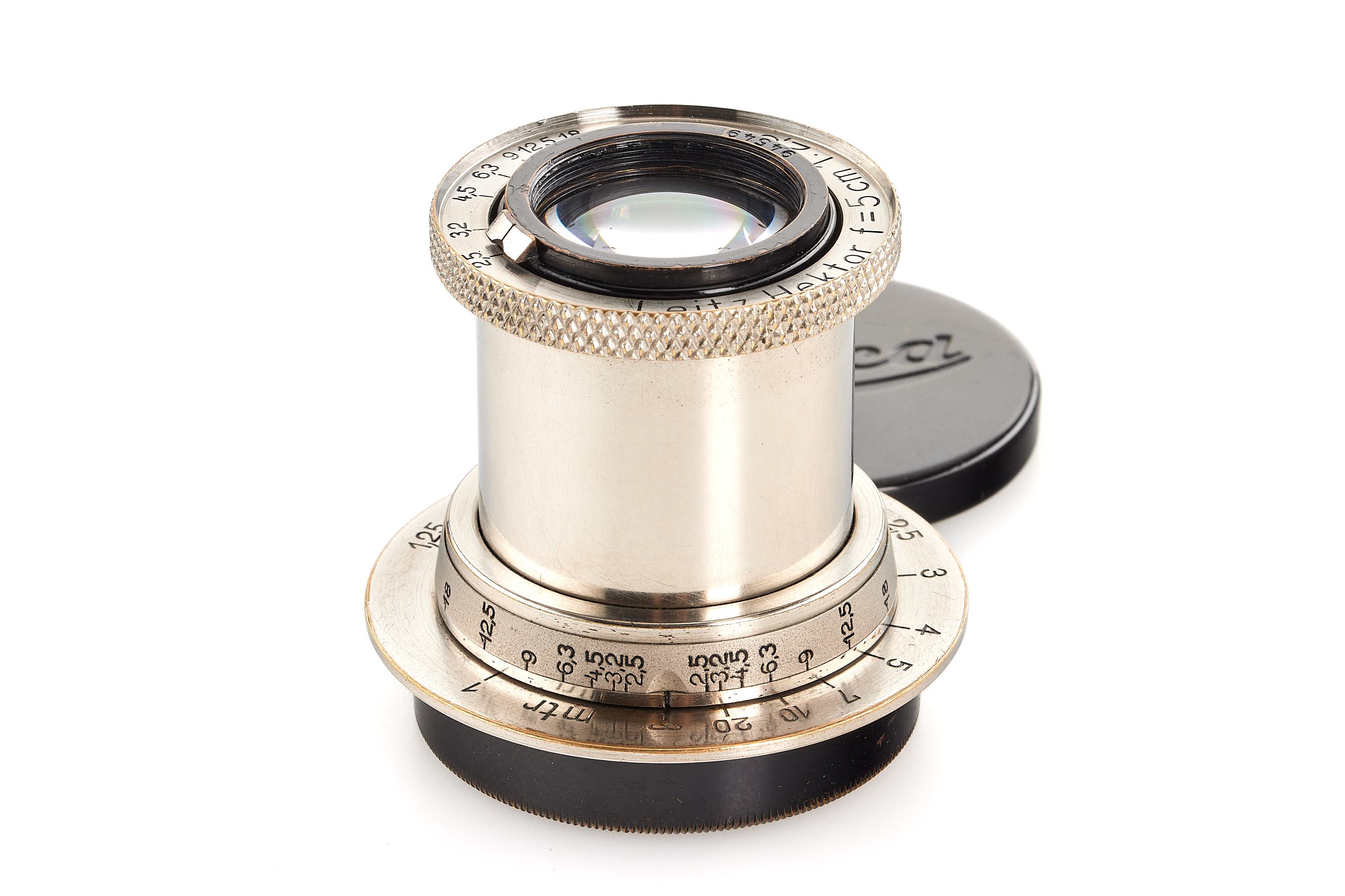 Hektor 2.5/5cm nickel