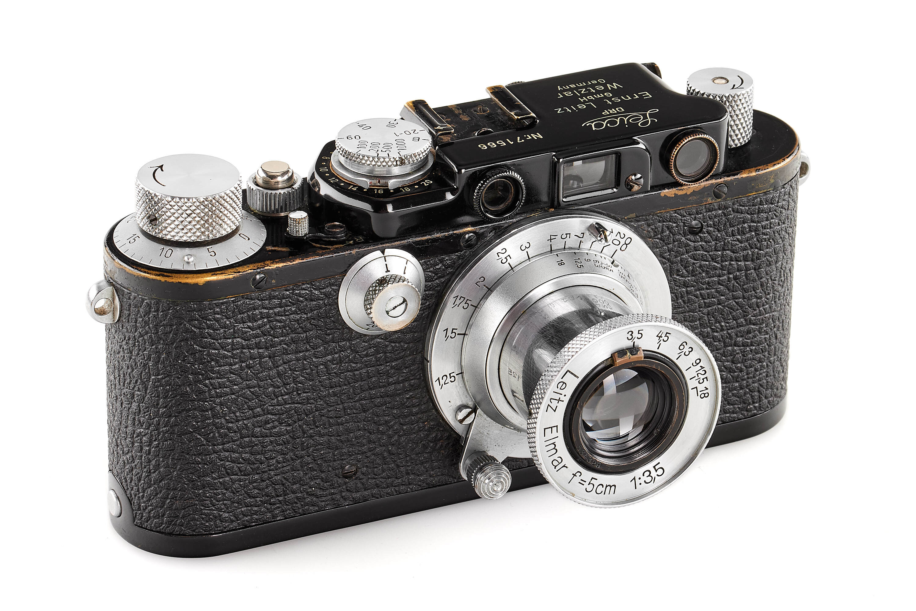Leica IIIa syn. black/chrome Leica IIIa syn. black/chrome