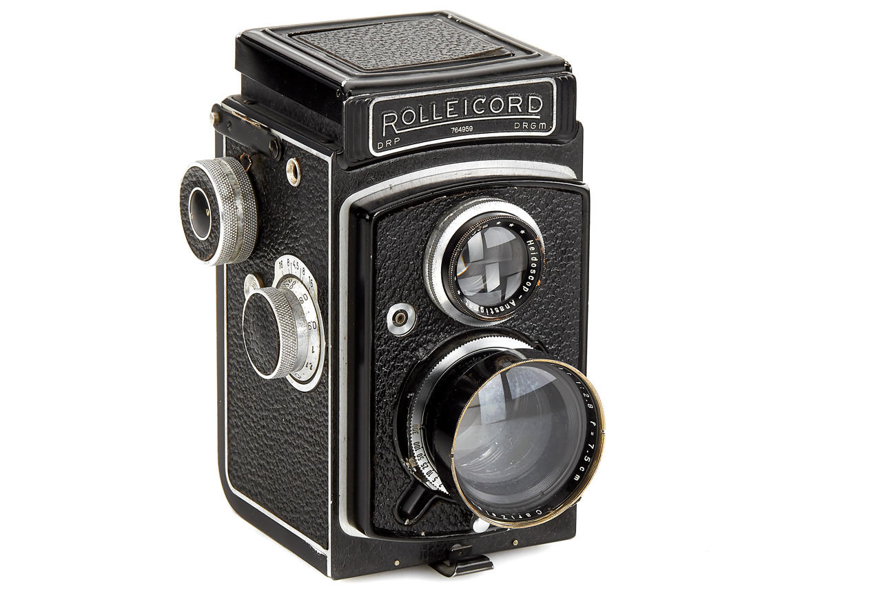 Rolleicord Ia with Biotar 2.8 prototype