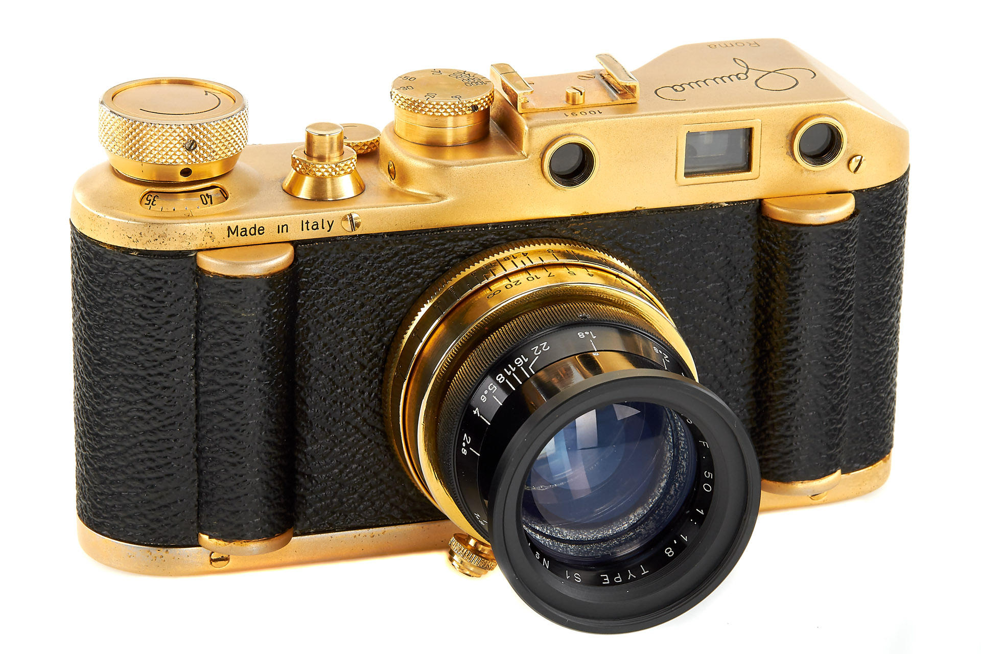 Gamma III gold + Angenieux Type S1 *