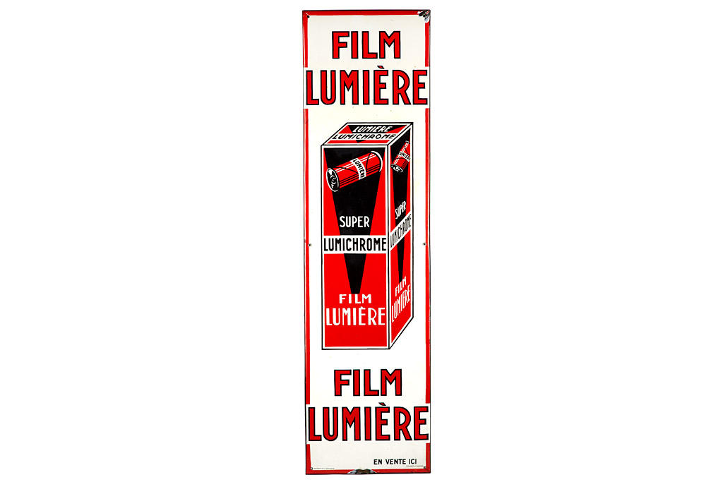 Lumiere Enamel Sign