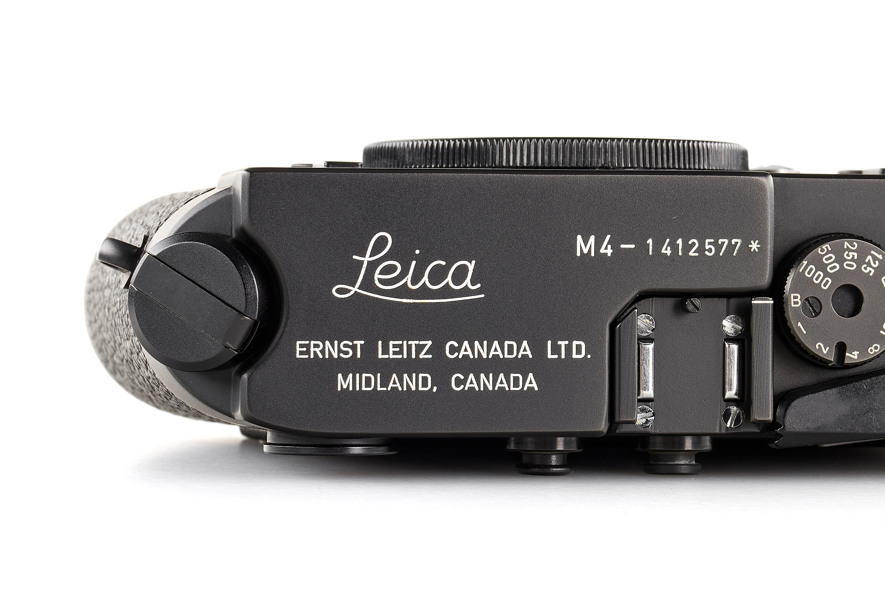 Leica M4 black chrome Midland