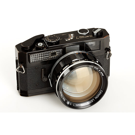 Canon 7  black paint