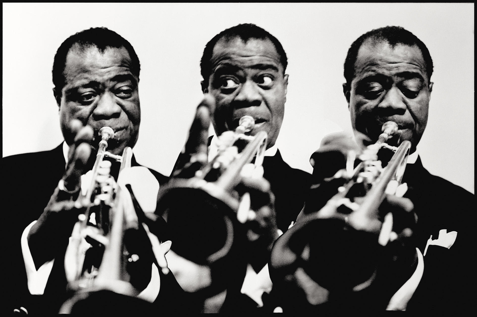 LUC FOURNOL (1931–2007) Louis Armstrong, November 1955