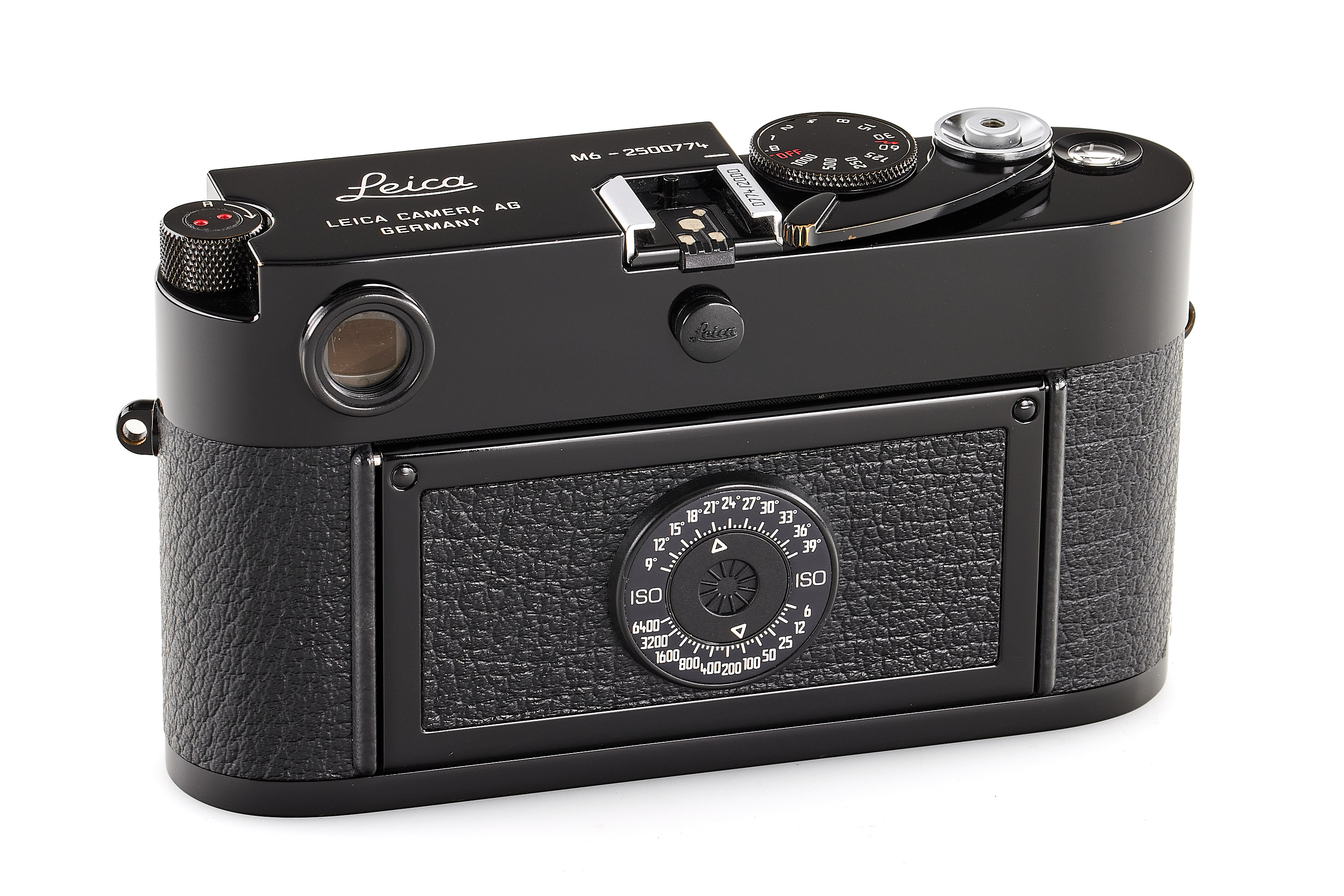 Leica M6 TTL Millennium black paint 10442