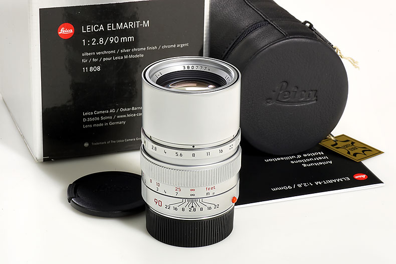 Elmarit-M  2.8/90mm chrome 11808 Elmarit-M  2.8/90mm chrome 11808