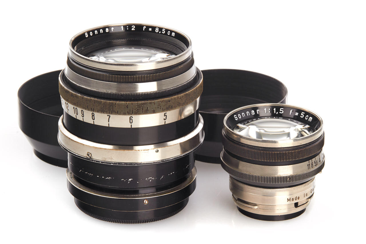 Carl Zeiss Jena Contax black/nickel Lenses (various)