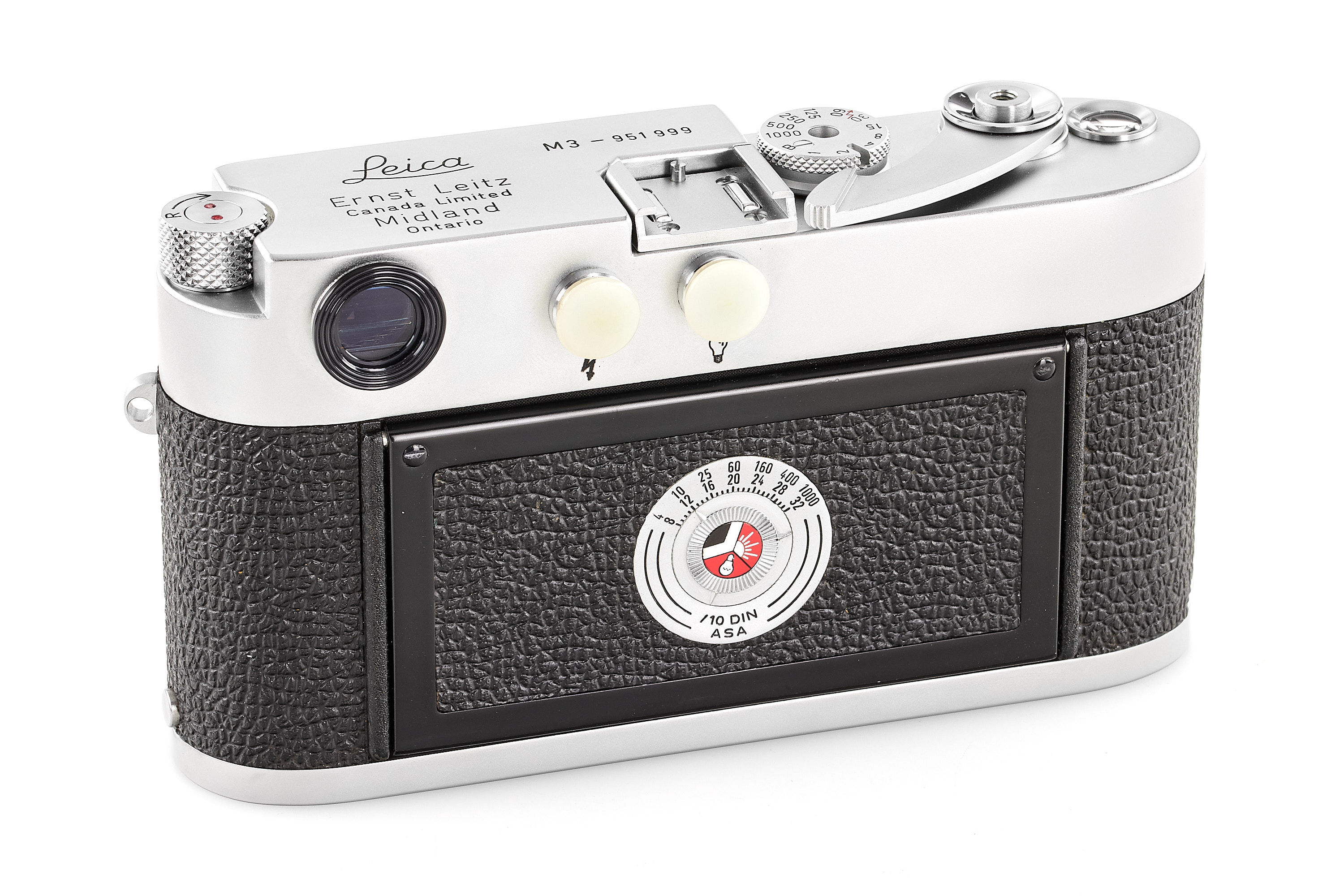 Leica M3 chrome ELC Midland Canada *