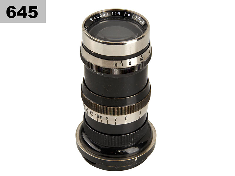 Carl Zeiss Jena  Sonnar 4/13.5cm