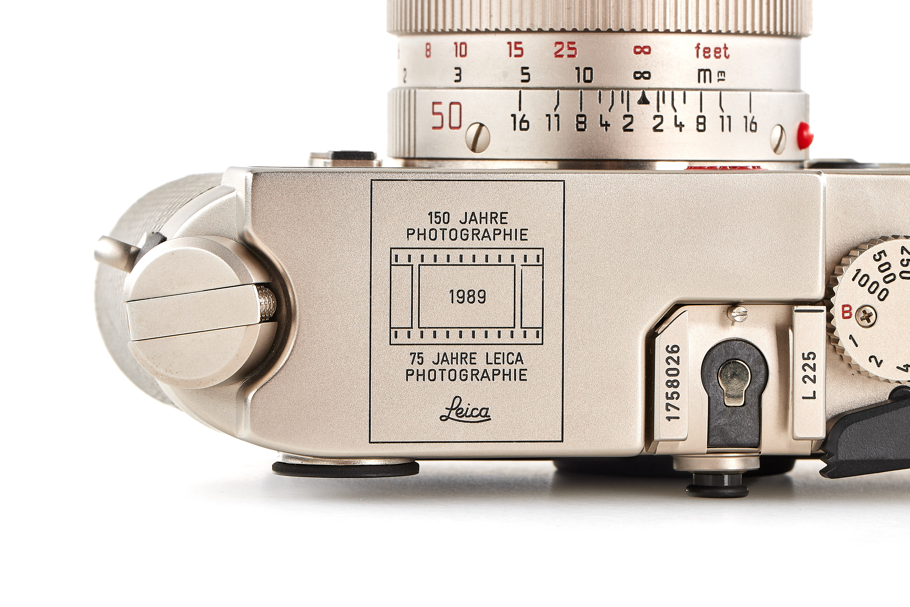 Leica M6 Platinum '150 Years of Photography / 75 Years of Leica Photography' *