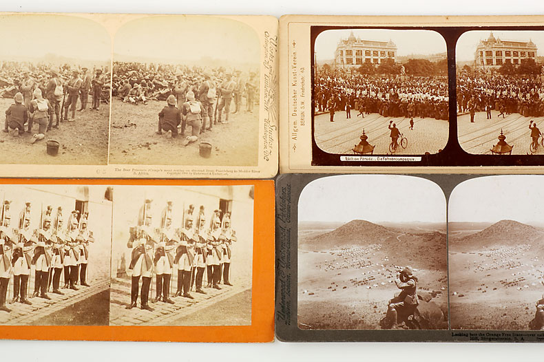 24 War Related Stereographs