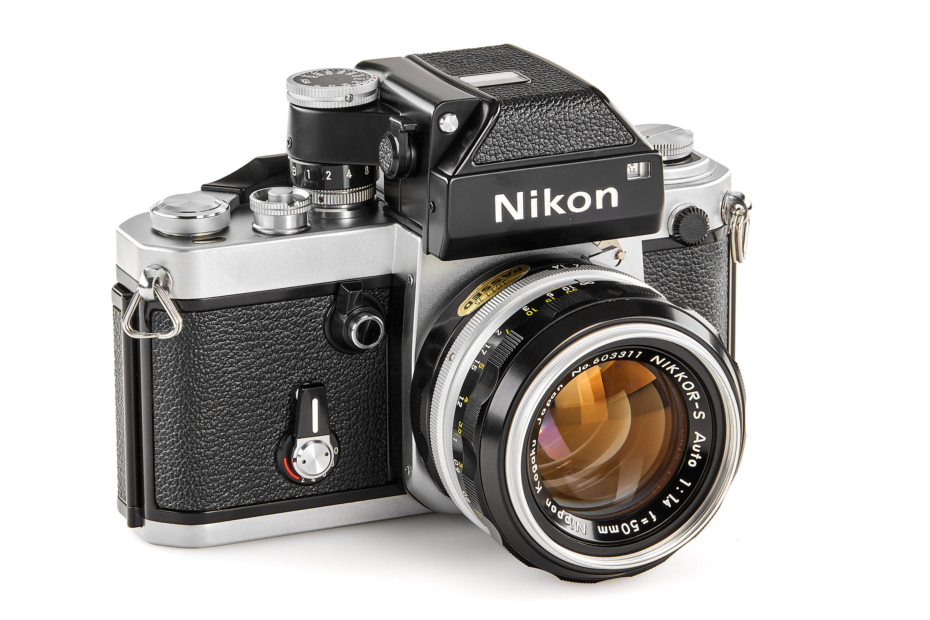 Nikon F2 Photomic chrome with Nikkor 1.4/50mm